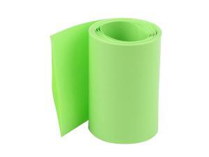 10M 64mm Width PVC Heat Shrink Wrap Yellow Green for AA Battery Pack 10M 64mm Width PVC Heat Shrink Wrap Yellow Green for AA Battery Pack