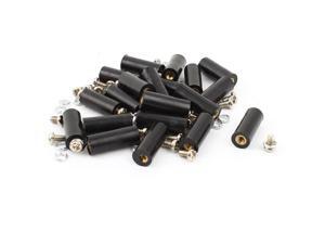 20pcs M3 Brass Insert Thread 8x20mm Insulated Standoffs Spacer for Motherboards 20pcs M3 Brass Insert Thread 8x20mm Insulated Standoffs Spacer for Motherboards