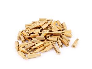 50Pcs M3 10mm+6mm Male to Female Brass Hex Standoff Spacer for PCB Motherboard 50Pcs M3 10mm+6mm Male to Female Brass Hex Standoff Spacer for PCB Motherboard
