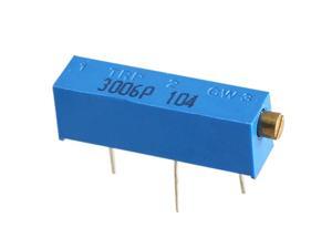 3006P-1-104 100K Ohm Cermet Trimmer Potentiometer 15 Turn 25 Pcs 3006P-1-104 100K Ohm Cermet Trimmer Potentiometer 15 Turn 25 Pcs