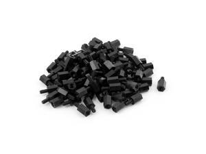 100Pcs M3 Thread 8mm+6mm Nylon Hex Standoff Spacer Pillar for PCB Motherboard 100Pcs M3 Thread 8mm+6mm Nylon Hex Standoff Spacer Pillar for PCB Motherboard
