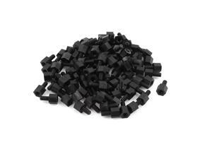 Motherboard Nylon Hex Standoff Threaded Spacer Pillar M3 Thread 6+6mm 100Pcs Motherboard Nylon Hex Standoff Threaded Spacer Pillar M3 Thread 6+6mm 100Pcs