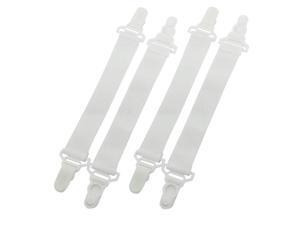 Bed Sheet Holder Grippers Straps Suspenders Elastic Fasteners Garter 4 Pcs Bed Sheet Holder Grippers Straps Suspenders Elastic Fasteners Garter 4 Pcs