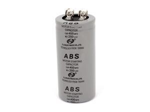AC 250V 400MFD 400uF 2 Screw Terminals Cylindrical Motor Start Capacitor AC 250V 400MFD 400uF 2 Screw Terminals Cylindrical Motor Start Capacitor