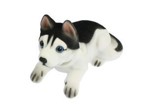 Auto Fragrant Husky Nodding Bobblehead Dashboard Dogs Toys Black White Auto Fragrant Husky Nodding Bobblehead Dashboard Dogs Toys Black White