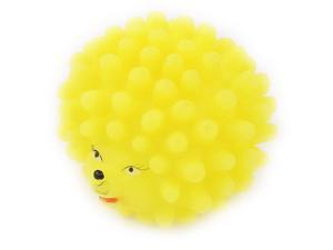 Hedgehog Design Pet Dog Puppy Squeaky Squeeze Sound Chew Play Toy Yellow Hedgehog Design Pet Dog Puppy Squeaky Squeeze Sound Chew Play Toy Yellow