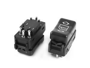 2 x Black Car Side Glass Window Lift Regulator Switch Replacement for Benz 2 x Black Car Side Glass Window Lift Regulator Switch Replacement for Benz