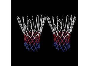 2 Pcs 20" Long Durable Sporty Nylon Basketball Nets XB8621 2 Pcs 20" Long Durable Sporty Nylon Basketball Nets XB8621