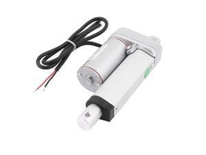 DC 24V 50mm 2" Stroke Electric Linear Actuator Motor Light Duty Rod 165 Lbs DC 24V 50mm 2" Stroke Electric Linear Actuator Motor Light Duty Rod 165 Lbs
