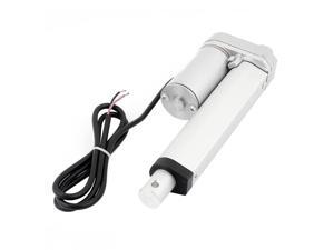 DC 24V 100mm 4" Stroke Electric Linear Actuator Motor Light Duty Rod 165 Lbs DC 24V 100mm 4" Stroke Electric Linear Actuator Motor Light Duty Rod 165 Lbs