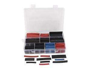 260Pcs 5mm/6mm/8mm/12mm 2:1 Heat Shrink Tube Sleeving Wrap Wire Kit 4 Sizes 260Pcs 5mm/6mm/8mm/12mm 2:1 Heat Shrink Tube Sleeving Wrap Wire Kit 4 Sizes