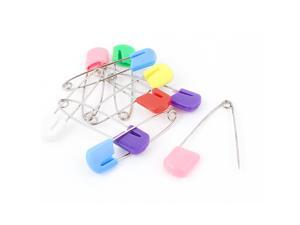 Plastic Head Locking Baby Shower Cloth Diaper Safety Pins Clip 10pcs Plastic Head Locking Baby Shower Cloth Diaper Safety Pins Clip 10pcs