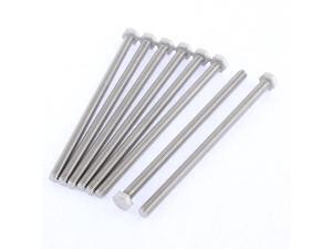 M6 x 110mm Metric 304 Stainless Steel Fully Threaded Hex Head Screw Bolt 8 Pcs M6 x 110mm Metric 304 Stainless Steel Fully Threaded Hex Head Screw Bolt 8 Pcs