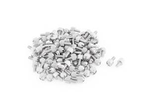 100pcs Computer PC Case Metal Knurled Head Phillips Thumb Screws M4x8mm 100pcs Computer PC Case Metal Knurled Head Phillips Thumb Screws M4x8mm