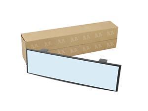 Universal 260mm Convex Blue Tinted Interior Clip On Rear View Mirror 75mm Universal 260mm Convex Blue Tinted Interior Clip On Rear View Mirror 75mm