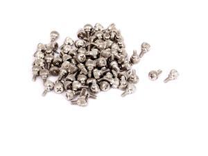 100pcs M3.5x6mm Male Thread Nickel Plated Computer Desktop PC Case Thumb Screws 100pcs M3.5x6mm Male Thread Nickel Plated Computer Desktop PC Case Thumb Screws