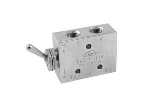 Air Pneumatic 2 Position 5 Way Toggle Switch Valve TAC2-41V Air Pneumatic 2 Position 5 Way Toggle Switch Valve TAC2-41V