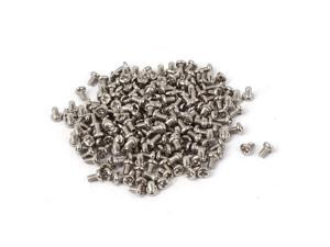 M2x3mm Nickel Plated Countersunk Phillips Round Head Screws Silver Tone 200pcs M2x3mm Nickel Plated Countersunk Phillips Round Head Screws Silver Tone 200pcs