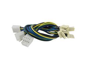 PC Fan 4 Pins Male to Female Extension Power Cable Cord 5 Pcs PC Fan 4 Pins Male to Female Extension Power Cable Cord 5 Pcs