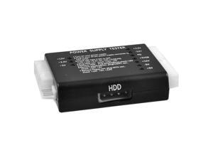 Black 24 20 Pin ATX Floppy HDD BTX ITX SATA PC Power Supply Tester Black 24 20 Pin ATX Floppy HDD BTX ITX SATA PC Power Supply Tester