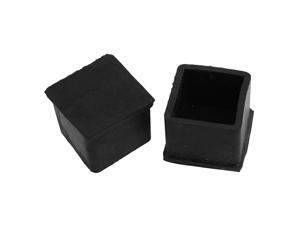 Square Rubber Covers Furniture Foot Protector 30mm x 30mm 10 Pcs Black Square Rubber Covers Furniture Foot Protector 30mm x 30mm 10 Pcs Black