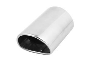 Car Bolt on 2.8" Inlet Exhaust Muffler Tip Silencer Silver Tone for Audi Q5 2014 Car Bolt on 2.8" Inlet Exhaust Muffler Tip Silencer Silver Tone for Audi Q5 2014