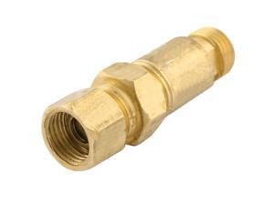 Gold Tone HF-2 Metal Thread Liquefied Propane Gas Dry Flashback Arrestor Gold Tone HF-2 Metal Thread Liquefied Propane Gas Dry Flashback Arrestor