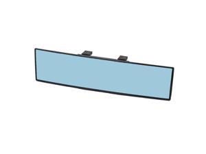 Auto Car Curve Blue Tinted Interior Clip On Rear View Mirror 31cm x 7cm Auto Car Curve Blue Tinted Interior Clip On Rear View Mirror 31cm x 7cm