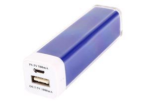 Cell Phone 2600mAh Micro Type B USB Power Bank External Battery Charger Purple Cell Phone 2600mAh Micro Type B USB Power Bank External Battery Charger Purple