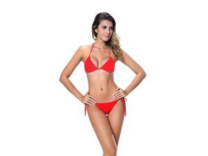 I-Glam Bikini Lingerie Thong String Brazilian Swimwear Tiny Micro Red Bottom Sheer Top Beach Wear I-Glam Bikini Lingerie Thong String Brazilian Swimwear Tiny Micro Red Bottom Sheer Top Beach Wear