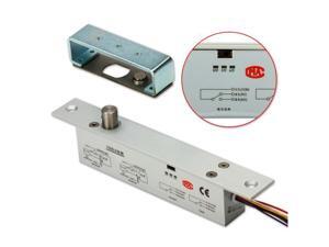NO Mode Fail-Secure DC 12V Deadbolt Strike Electric Drop Bolt Timer Door Lock NO Mode Fail-Secure DC 12V Deadbolt Strike Electric Drop Bolt Timer Door Lock