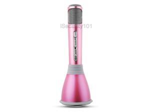 TUXUN K068 KTV Karaoke Home Wireless Microphone Sing Mini Player Bluetooth Speaker for Smart Phones Pink TUXUN K068 KTV Karaoke Home Wireless Microphone Sing Mini Player Bluetooth Speaker for Smart Phones Pink