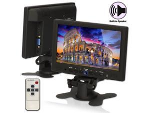 7" inch LED 800*480 CCTV Car Mini Monitor Audio Speaker HDMI VGA for PC Security Camera 7" inch LED 800*480 CCTV Car Mini Monitor Audio Speaker HDMI VGA for PC Security Camera