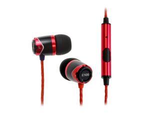 SoundMAGIC E10/S RED, In-Ear Headset Headphones Earphones with Mic and Remote for All Smartphones (Android, Samsung Galaxy, Note, HTC etc) and Apple iPhone SoundMAGIC E10/S RED, In-Ear Headset Headphones Earphones with Mic and Remote for All Smartphones (Android, Samsung Galaxy, Note, HTC etc) and Apple iPhone