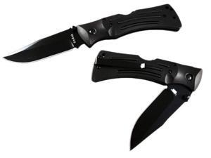Ka-Bar Mule Folding Knife, Black, Clip Point Blade, Str Edge, w/Sheath #3050CP Ka-Bar Mule Folding Knife, Black, Clip Point Blade, Str Edge, w/Sheath #3050CP