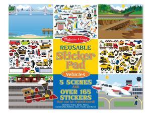 Melissa & Doug Vehicles Reusable Sticker Pad Melissa & Doug Vehicles Reusable Sticker Pad