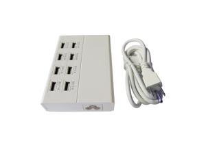 Superb Choice® 8-Port Family-Sized Desktop USB Rapid Charger/Smart USB Charger with Auto Detect Technology for iPhone 6 5s 5c 5,iPad Air mini,Galaxy S5 S4,Note 3 2,new HTC One (M8)(with US AC cord) Superb Choice® 8-Port Family-Sized Desktop USB Rapid Charger/Smart USB Charger with Auto Detect Technology for iPhone 6 5s 5c 5,iPad Air mini,Galaxy S5 S4,Note 3 2,new HTC One (M8)(with US AC cord)