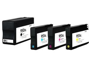 Superb Choice® Remanufactured ink Cartridge for HP 950XL/951XL(Black/Cyan/Magenta/Yellow) use in HP Officejet Pro 8610 Printer Superb Choice® Remanufactured ink Cartridge for HP 950XL/951XL(Black/Cyan/Magenta/Yellow) use in HP Officejet Pro 8610 Printer