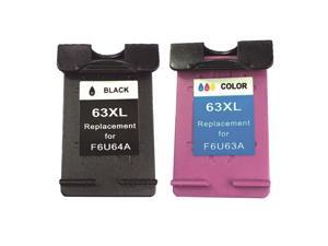 Superb Choice® Remanufactured ink Cartridge for HP 63XL use in HP OfficeJet 3830 (Black/Tri-Color) Superb Choice® Remanufactured ink Cartridge for HP 63XL use in HP OfficeJet 3830 (Black/Tri-Color)