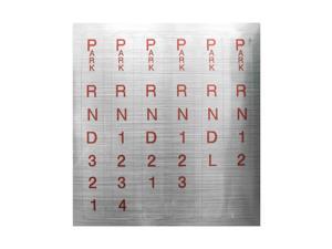B&M 80848 Automatic Transmission Shift Indicator Window or Decal Reverse Pattern B&M 80848 Automatic Transmission Shift Indicator Window or Decal Reverse Pattern