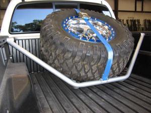 N-Fab Spare Tire Rack N-Fab Spare Tire Rack