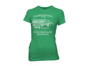National Lampoon Christmas Vacation I Dedicate This House Juniors Tshirt National Lampoon Christmas Vacation I Dedicate This House Juniors Tshirt