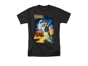 Back To The Future Poster Mens Short Sleeve Shirt Back To The Future Poster Mens Short Sleeve Shirt