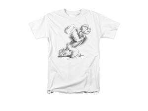 Popeye Here Comes Trouble Mens Short Sleeve Shirt Popeye Here Comes Trouble Mens Short Sleeve Shirt