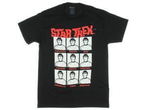 Star Trek Men's Spock Moods T-Shirt Star Trek Men's Spock Moods T-Shirt