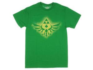 Nintendo Legend of Zelda Soaring Triforce Mens Graphic T-Shirt Nintendo Legend of Zelda Soaring Triforce Mens Graphic T-Shirt