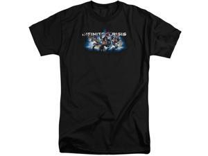Infinite Crisis Ic Blue Mens Big and Tall Shirt Infinite Crisis Ic Blue Mens Big and Tall Shirt