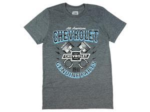 Chevy All American Chevrolet Genuine Parts Graphic T-Shirt Chevy All American Chevrolet Genuine Parts Graphic T-Shirt