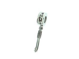 Disney Star Wars Disney Officially Licensed Stainless Steel Lightsaber Dangle Charm Disney Star Wars Disney Officially Licensed Stainless Steel Lightsaber Dangle Charm