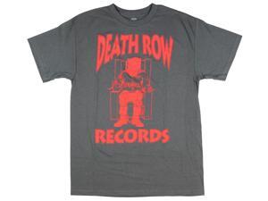 Ripple Junction Death Row Records Red Logo Adult T-Shirt Ripple Junction Death Row Records Red Logo Adult T-Shirt